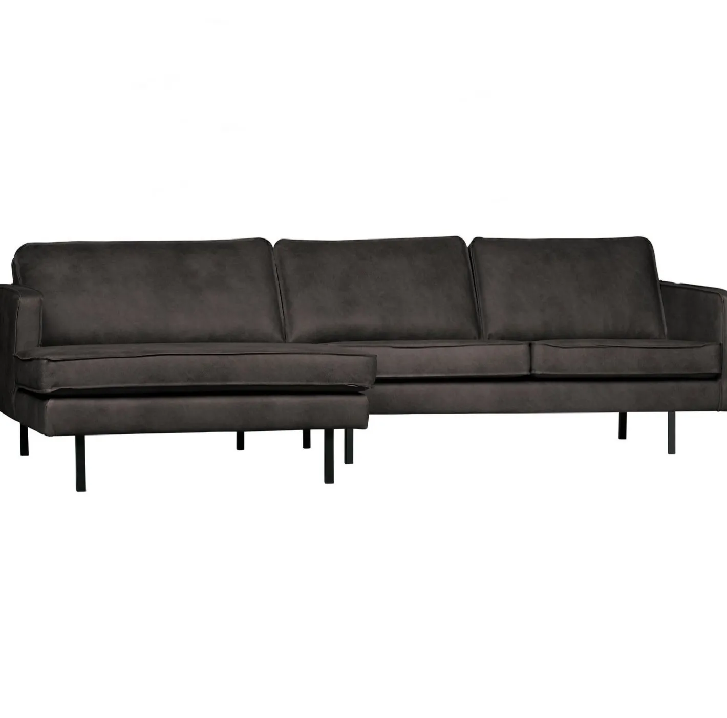 Discount WOOOD Rodeo Links Loungebank Zwart