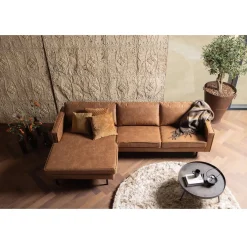 Online WOOOD Rodeo Links Loungebank Cognac