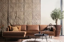 Sale WOOOD Rodeo Rechts Loungebank Cognac