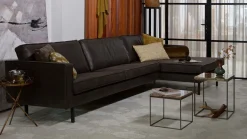 Outlet WOOOD Rodeo Rechts Loungebank Zwart