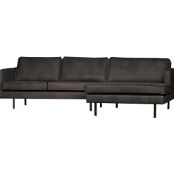Outlet WOOOD Rodeo Rechts Loungebank Zwart