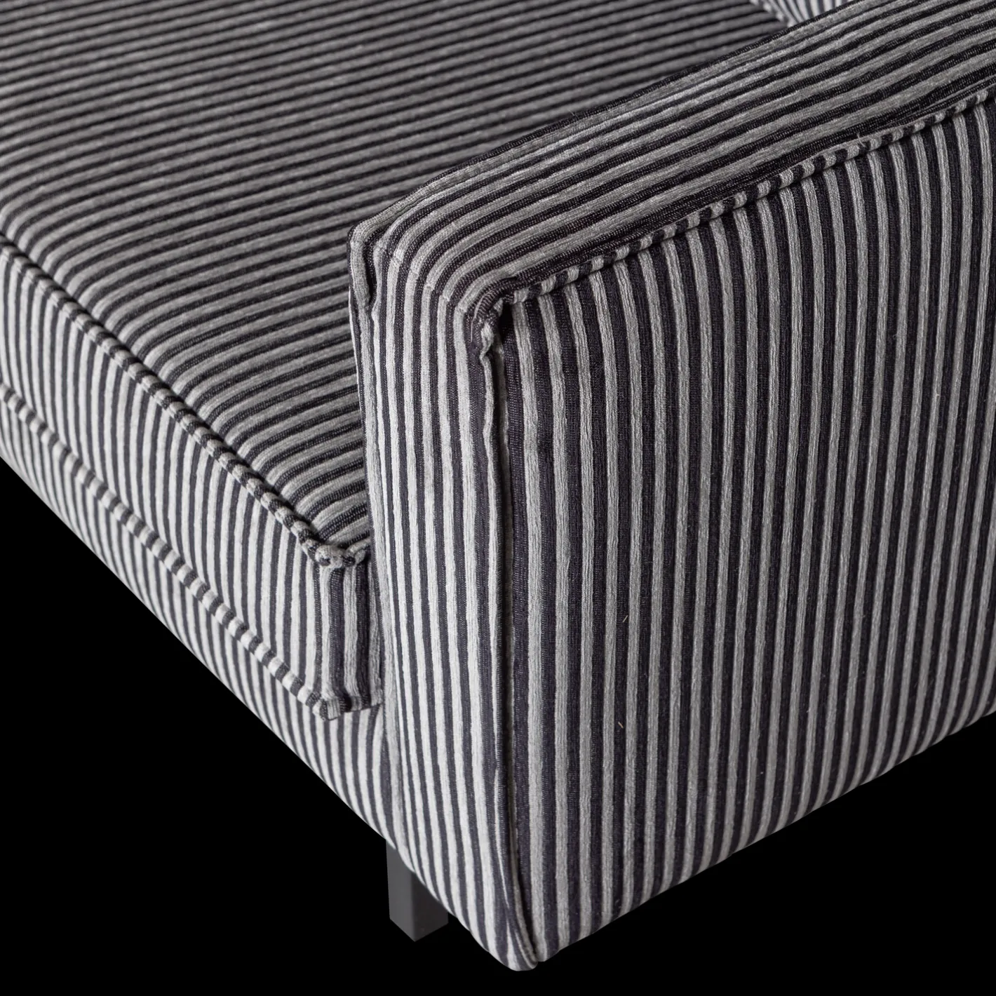 New WOOOD Rodeo 3-Zitsbank Black, Grey