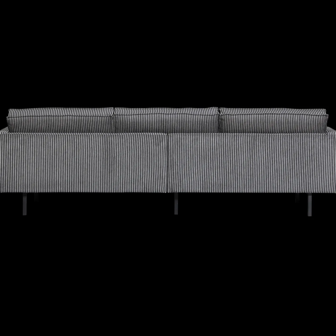 New WOOOD Rodeo 3-Zitsbank Black, Grey