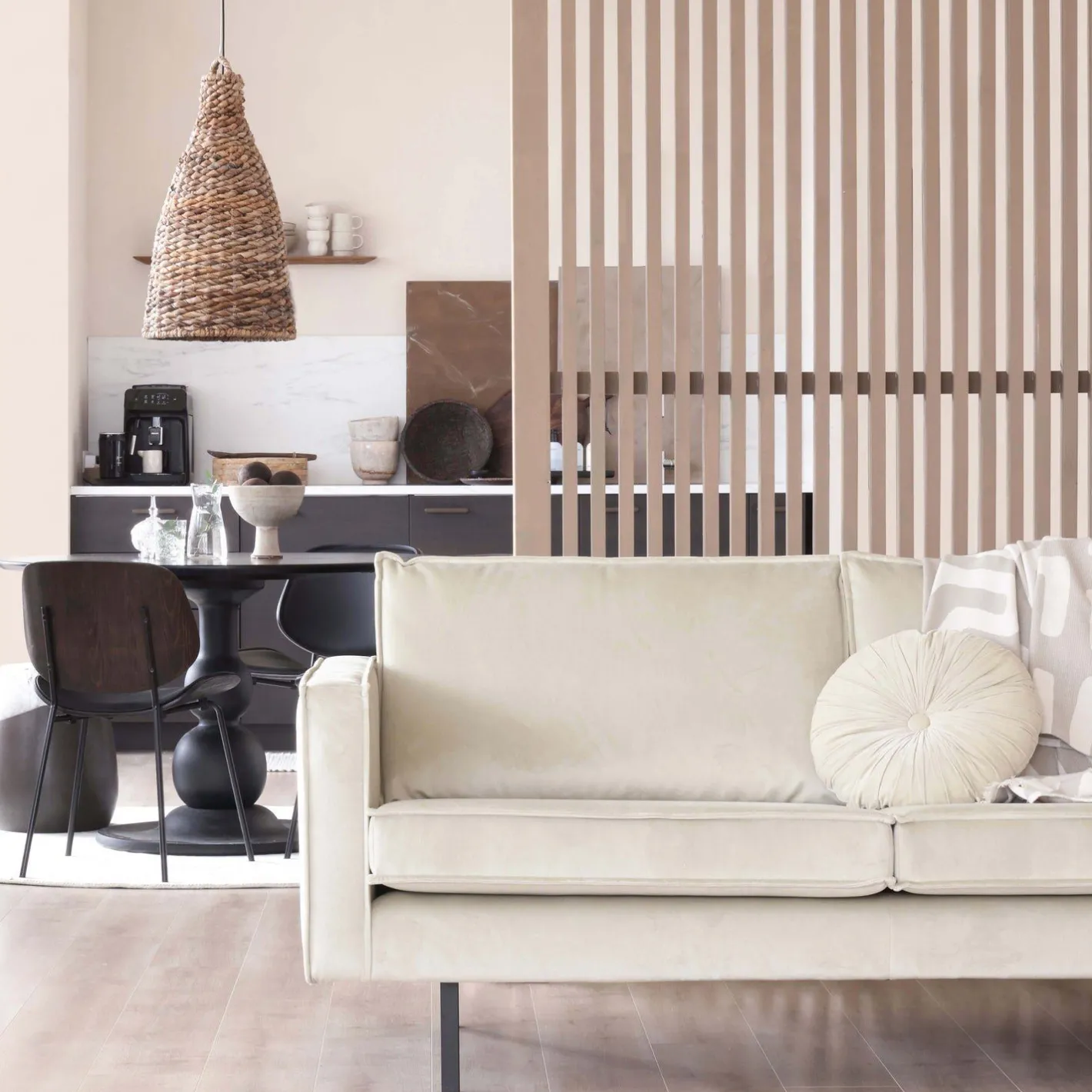 Outlet WOOOD Rodeo 2,5-Zitsbank Pistachio