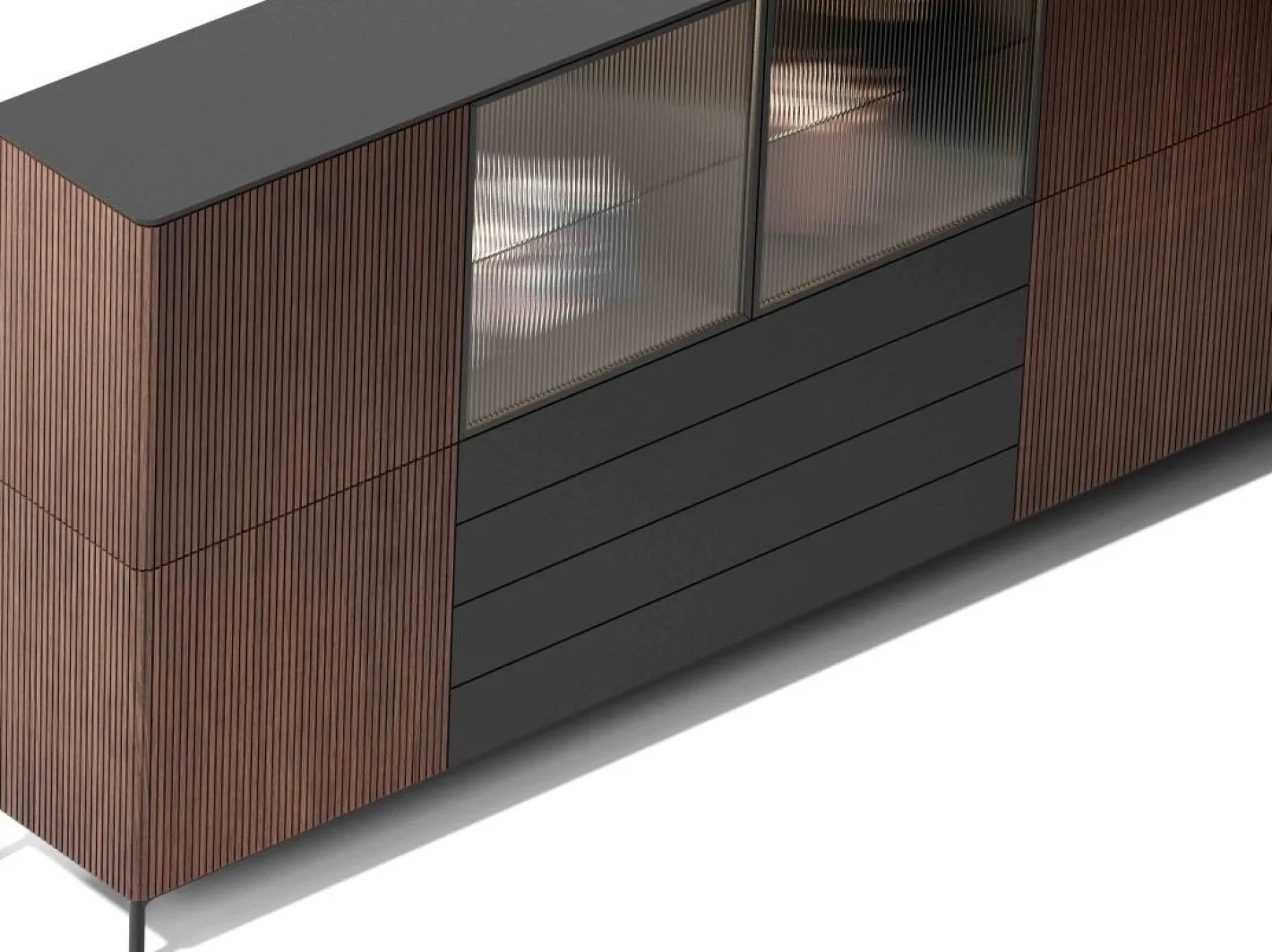 Discount Saunaco Ron Dressoir Kastanje