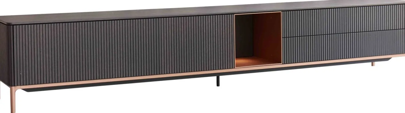 Online Saunaco Ron Tv-dressoir Smoked Oak