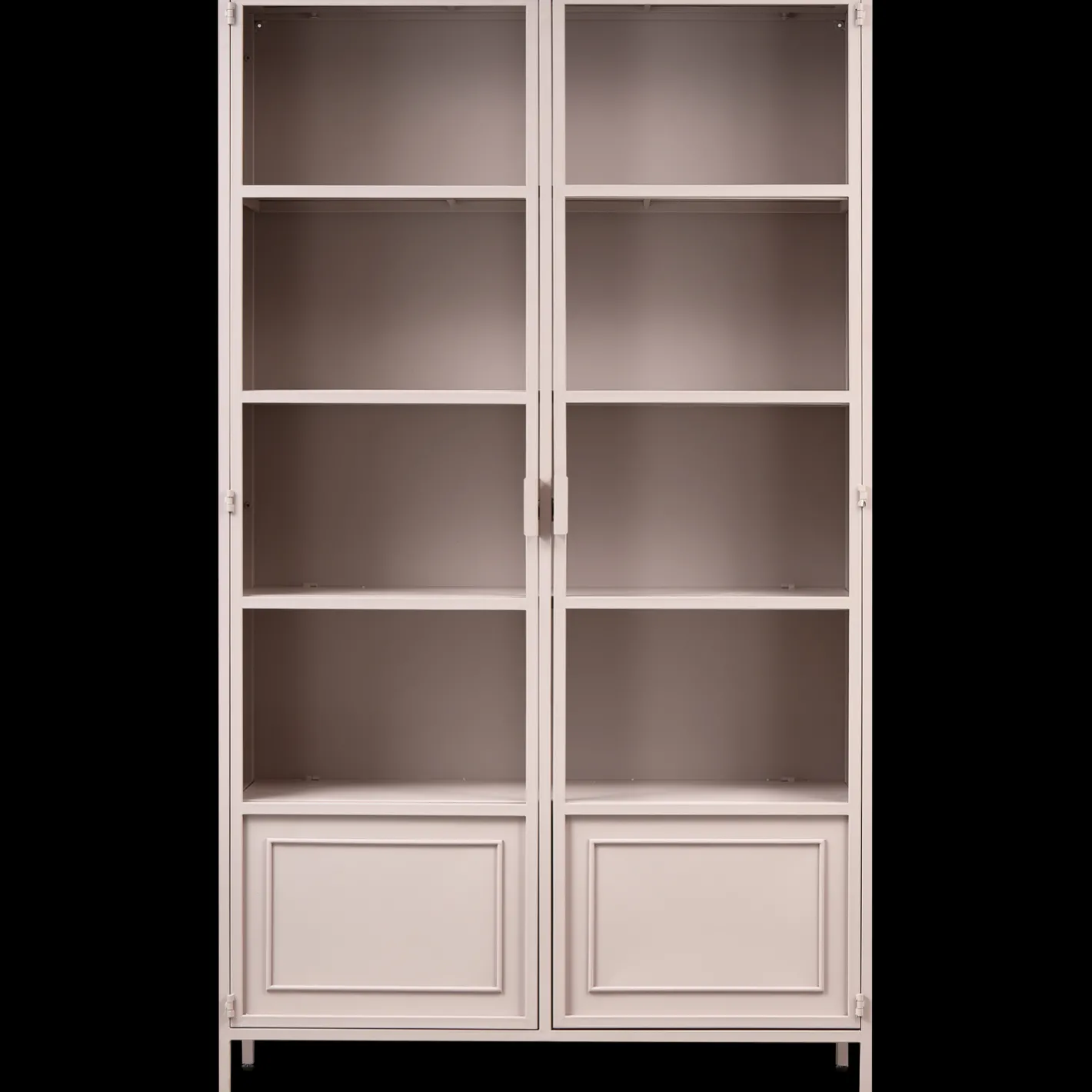 WOOOD Ronja Vitrinekast Soft Pink