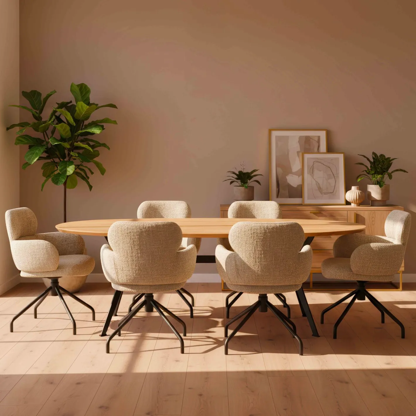 Outlet Eijerkamp Collectie Room Eettafel Naturel