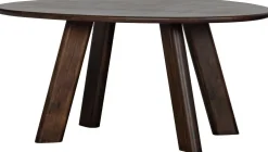 New WOOOD Roundly Eettafel Walnut