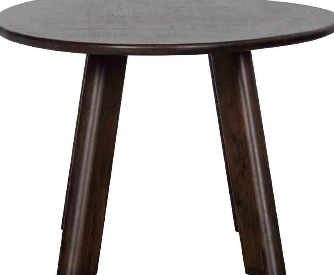 New WOOOD Roundly Eettafel Walnut