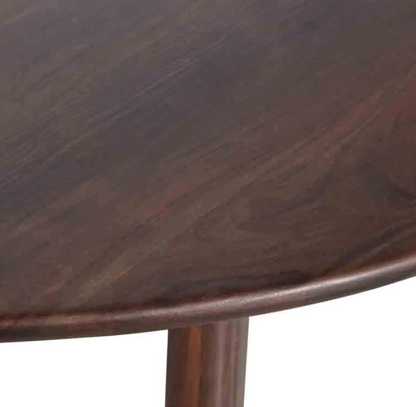 New WOOOD Roundly Eettafel Walnut