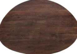 New WOOOD Roundly Eettafel Walnut