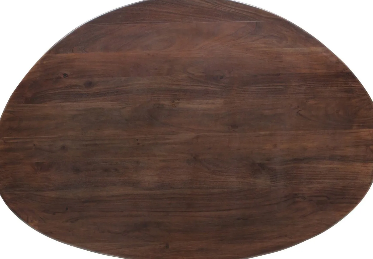 New WOOOD Roundly Eettafel Walnut