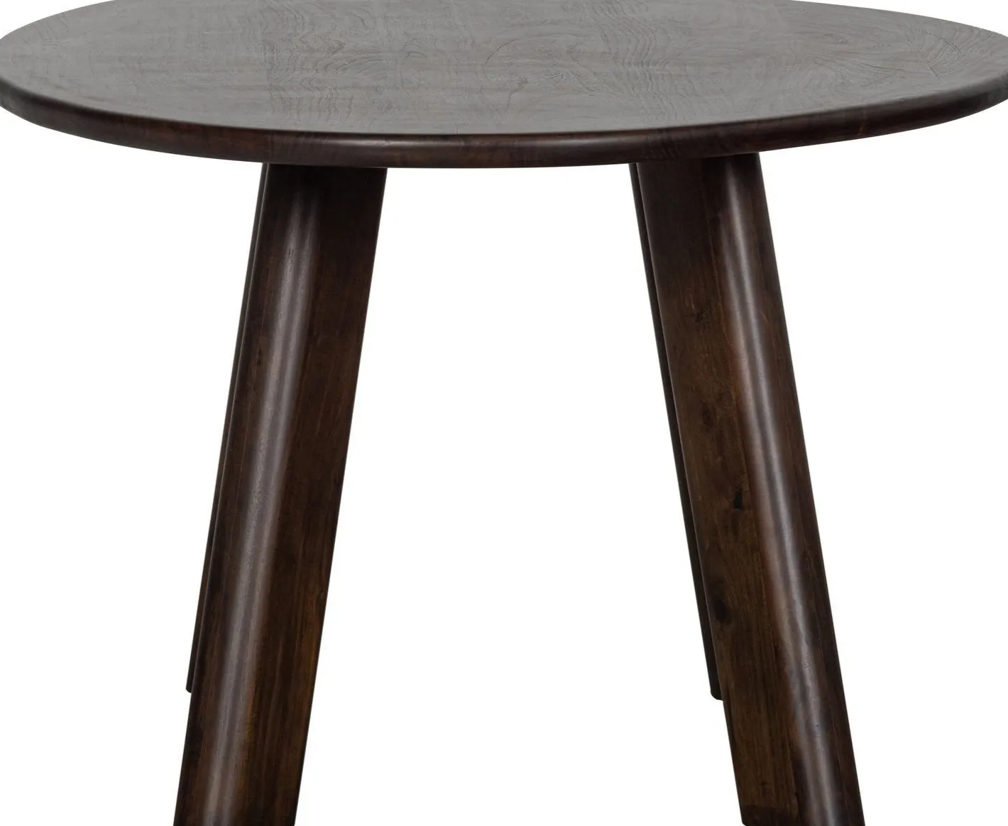 New WOOOD Roundly Eettafel Walnut