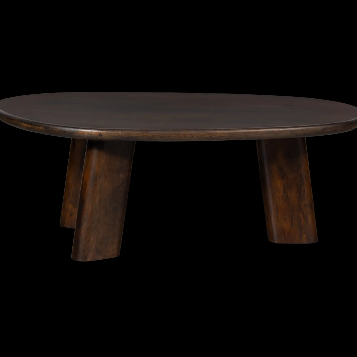 Sale WOOOD Roundly Salontafel Walnut