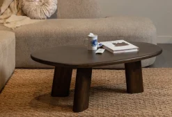 Sale WOOOD Roundly Salontafel Walnut