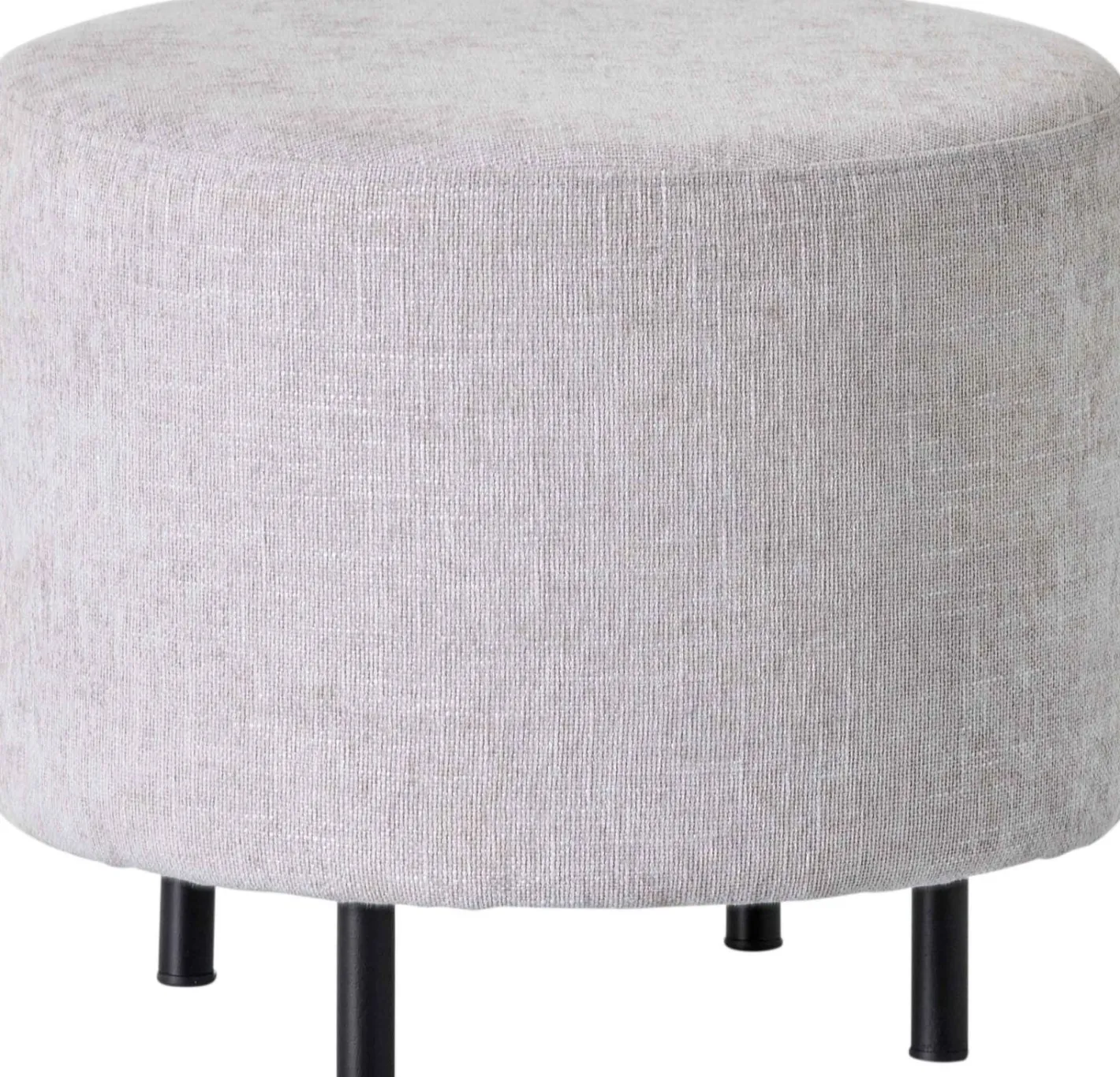 Online Montèl Rounds Hocker Silver