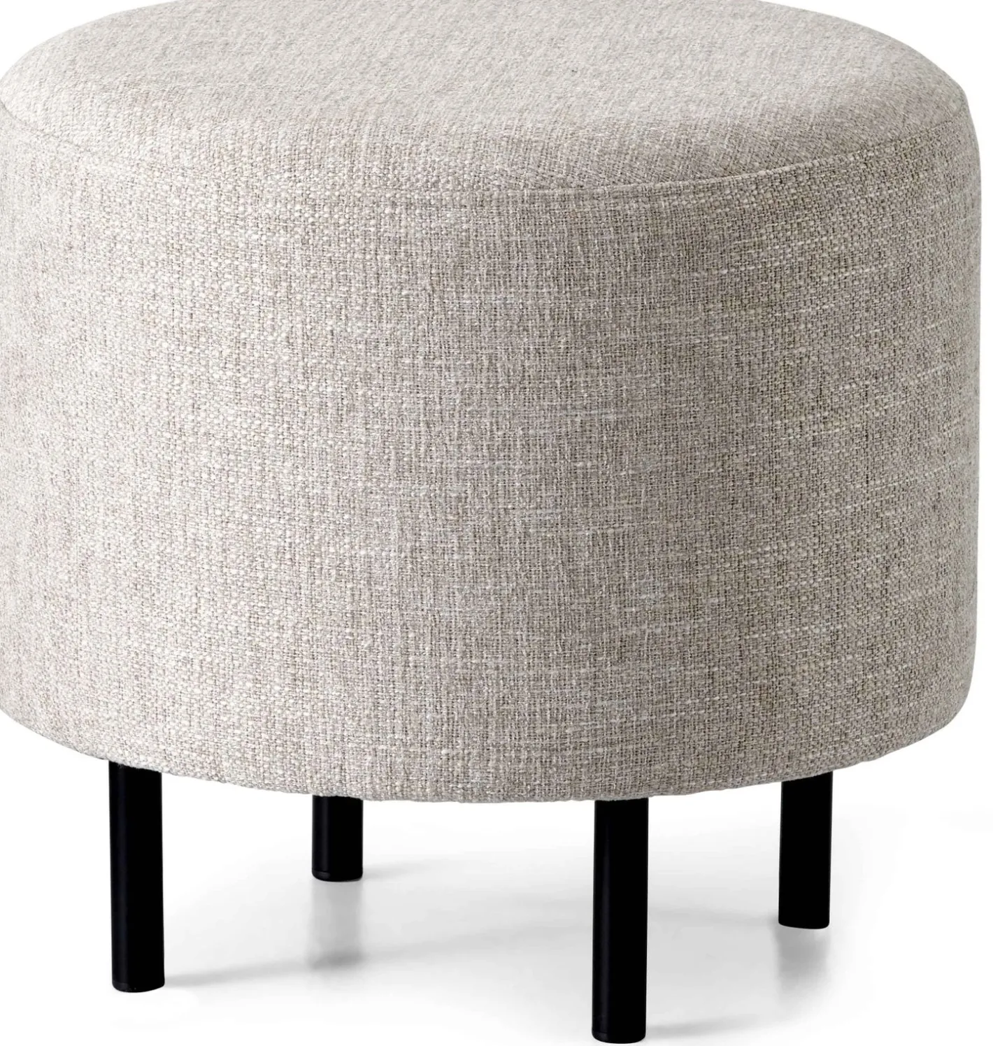 Online Montèl Rounds Hocker Silver