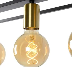 Online Lucide Ruben Hanglamp Zwart, Goud