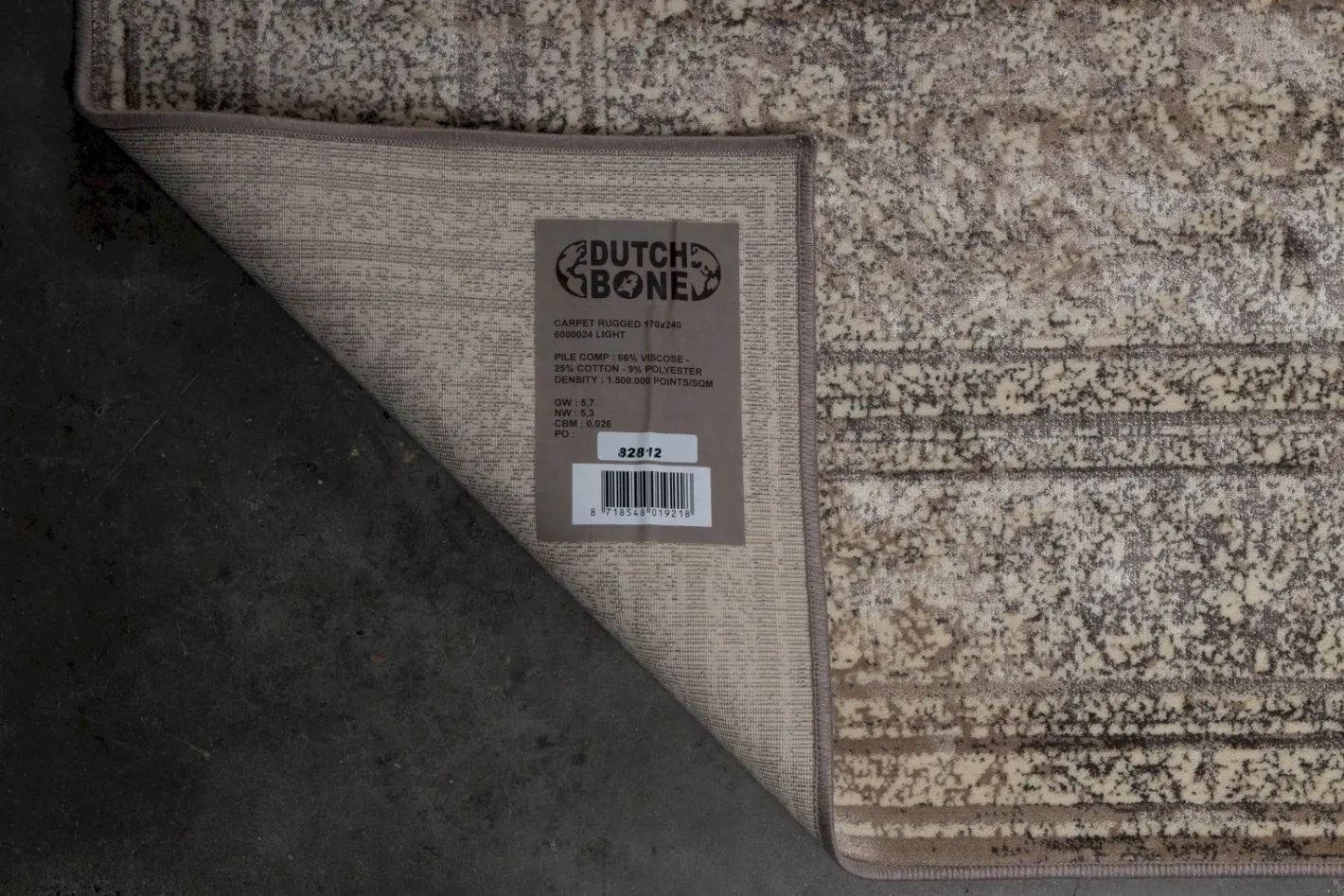 New Dutchbone Rugged Vloerkleed LIGHT
