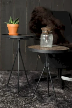Online Dutchbone Rugged Vloerkleed DARK