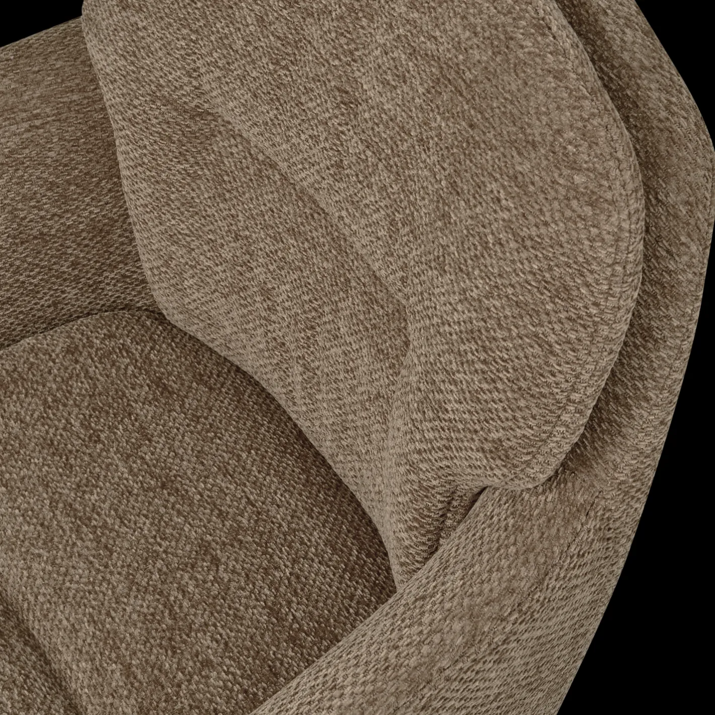 WOOOD Runa Eetkamerstoel Dark Sand