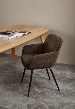Outlet WOOOD Runa Eetkamerstoel Warm Brown