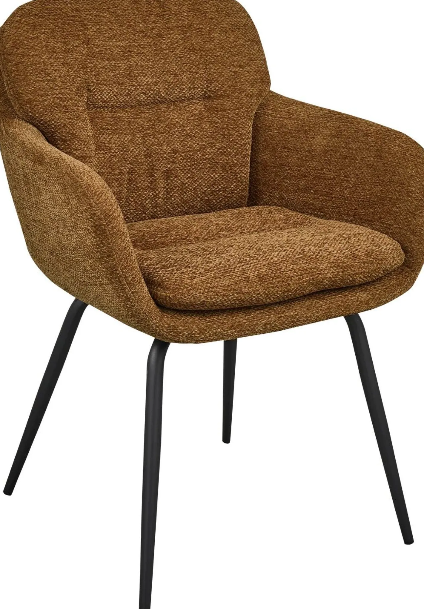 Sale WOOOD Runa Eetkamerstoel Caramel Brown, Yellow