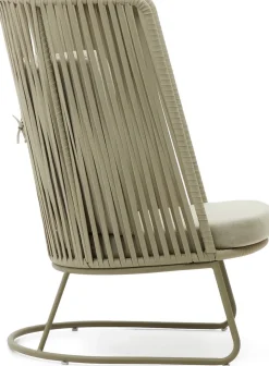 Clearance Kave Home Saconca Hoge Outdoor Fauteuil Groen
