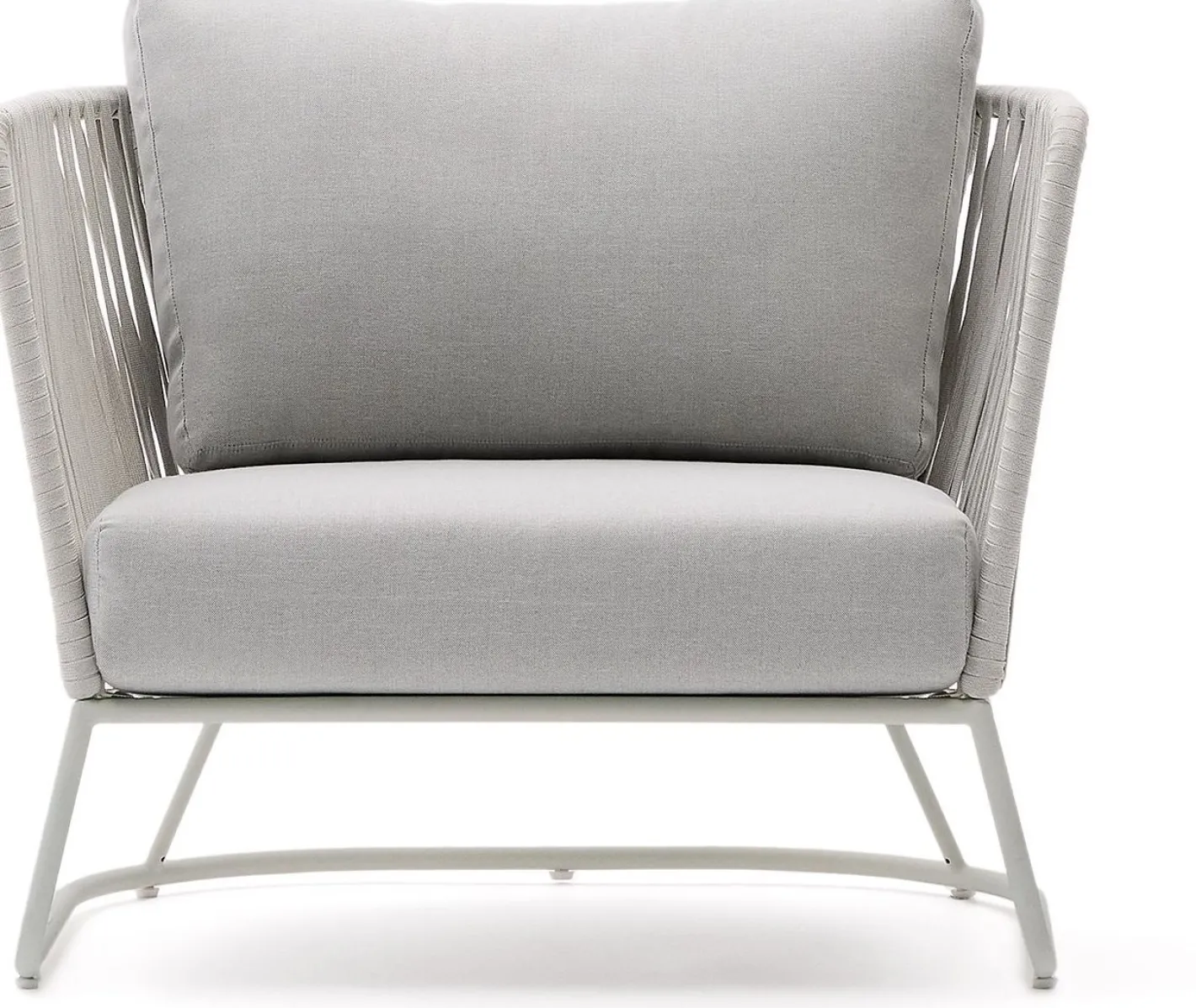 Online Kave Home Saconca Outdoor Fauteuil Grijs