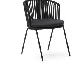 Clearance Kave Home Saconca Tuinstoel Zwart