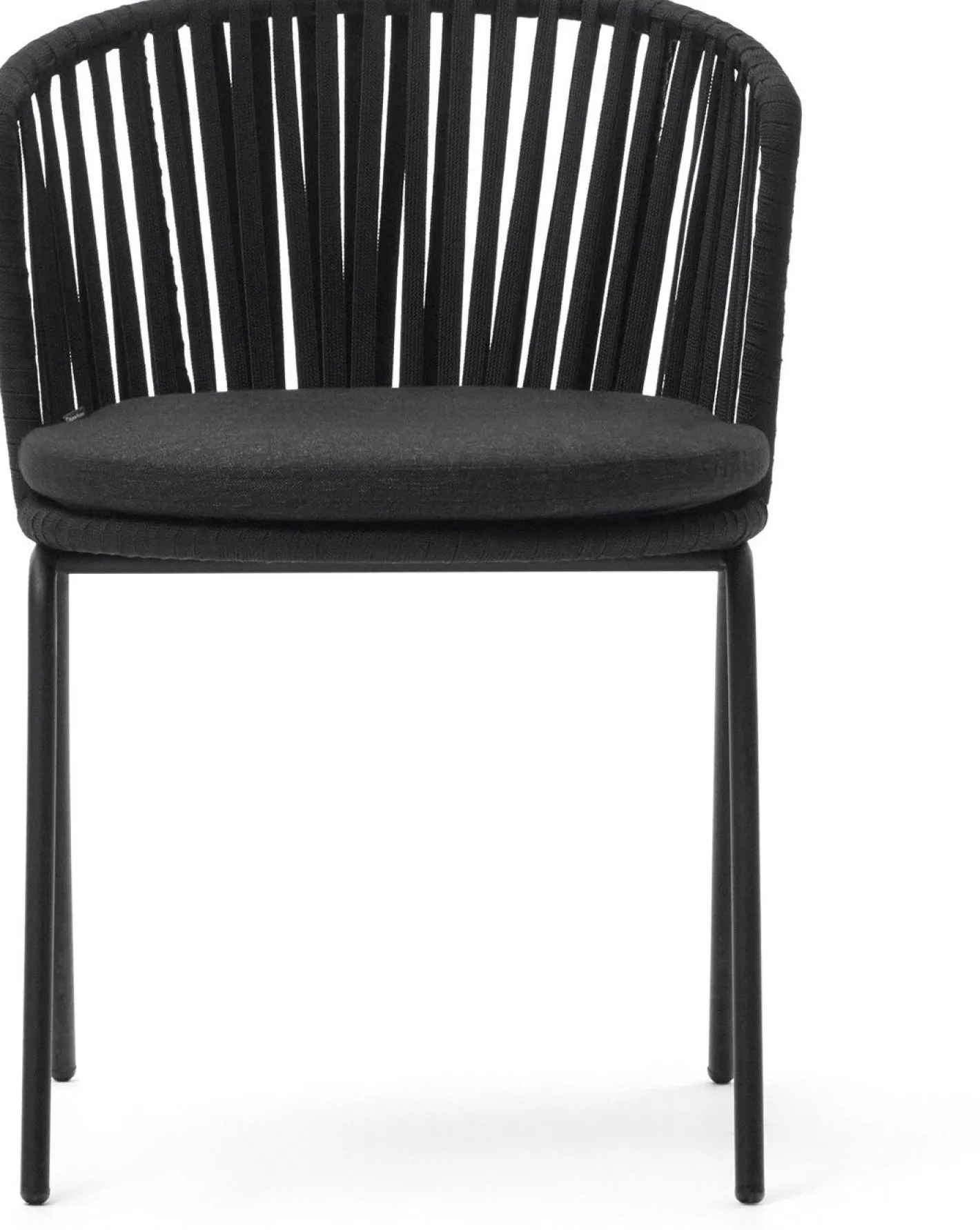 Clearance Kave Home Saconca Tuinstoel Zwart