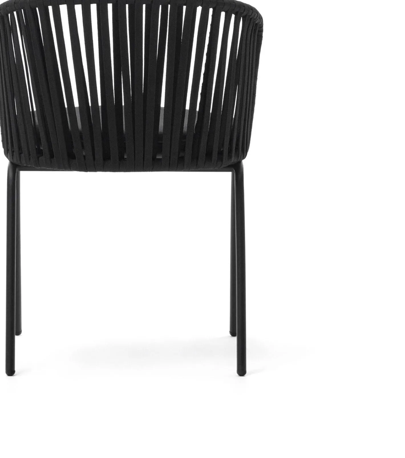 Clearance Kave Home Saconca Tuinstoel Zwart