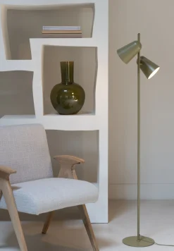 Discount It's about RoMi Salamanca Vloerlamp Olive Green