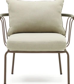 Sale Kave Home Salguer Outdoor Fauteuil Groen, Naturel