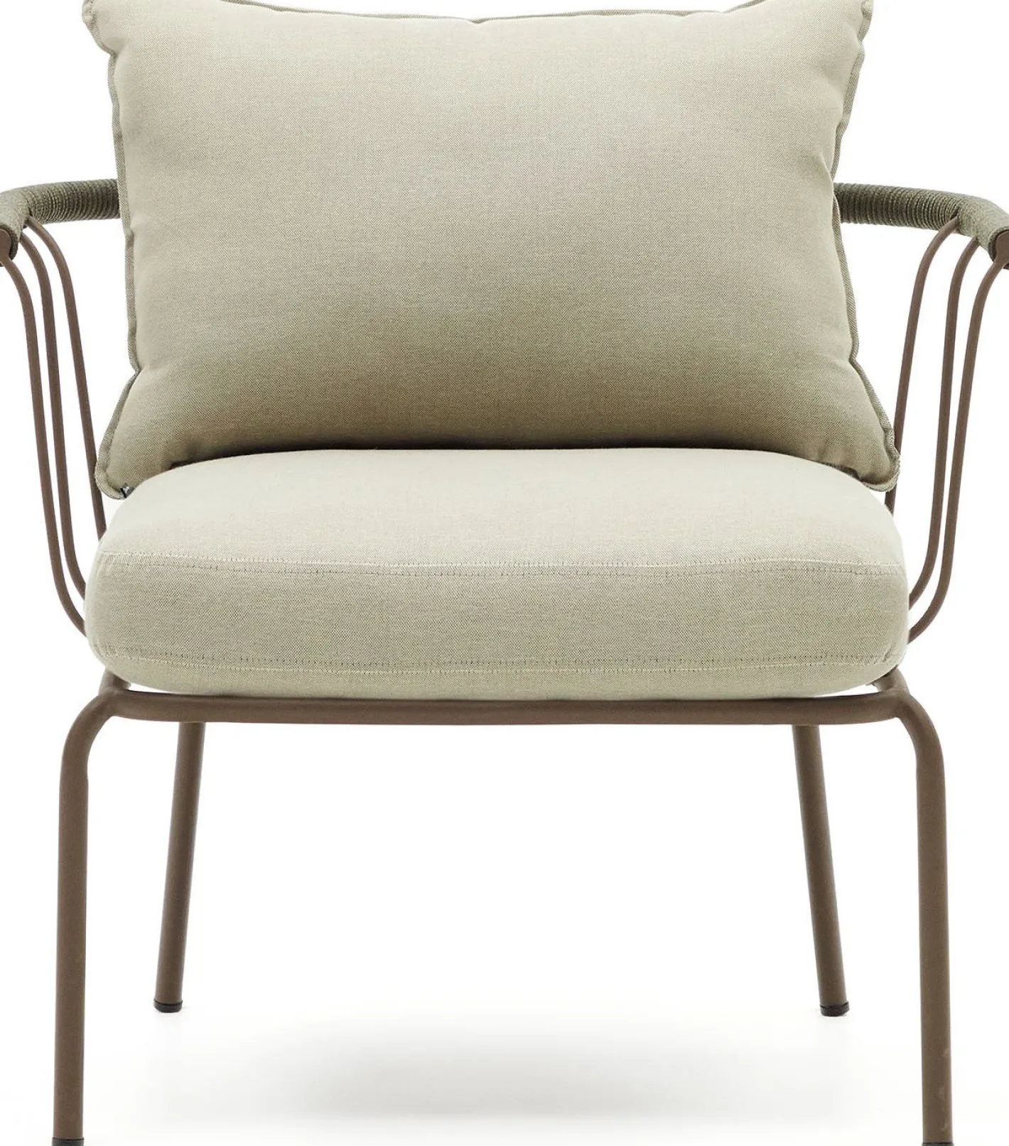 Sale Kave Home Salguer Outdoor Fauteuil Groen, Naturel