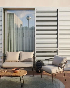 Sale Kave Home Salguer Outdoor Fauteuil Groen, Naturel