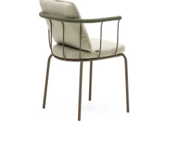 Hot Kave Home Salguer Tuinstoel Groen, Naturel