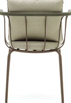 Hot Kave Home Salguer Tuinstoel Groen, Naturel