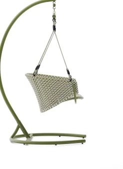 Outlet Kave Home Saliga Outdoor Hangstoel Groen