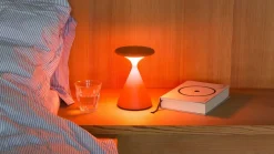 Discount GRAU Salt Tafellamp Blood Orange