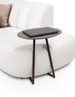Discount XOOON Salutina Laptoptafel Steelbrown