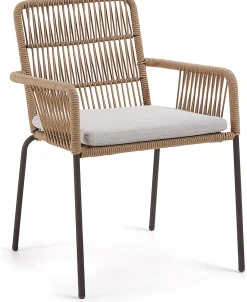 Clearance Kave Home Samt Tuinstoel Beige