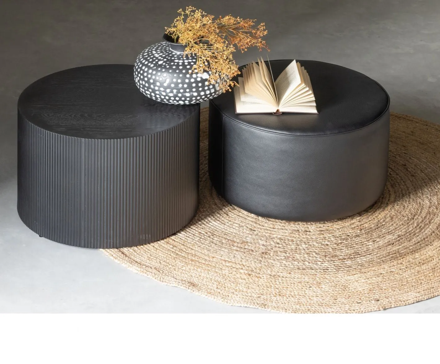 Outlet WOOOD Sanne Bijzettafel Black
