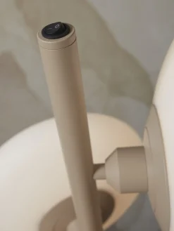 It's about RoMi Sapporo Vloerlamp White, Zand