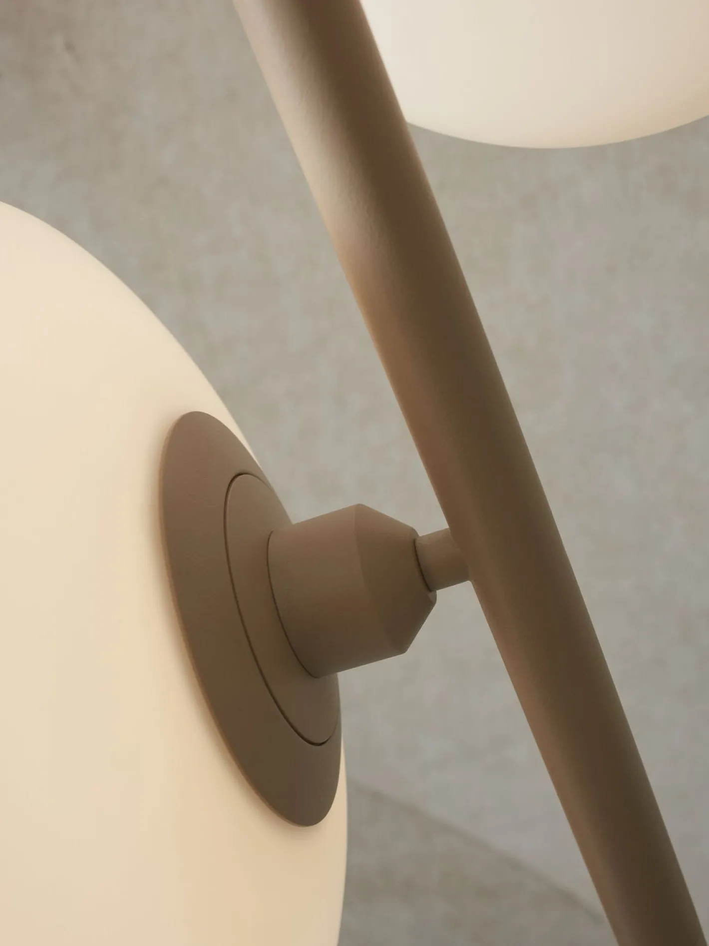 It's about RoMi Sapporo Vloerlamp White, Zand
