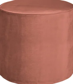 Online WOOOD Sara Hoog Poef Pink