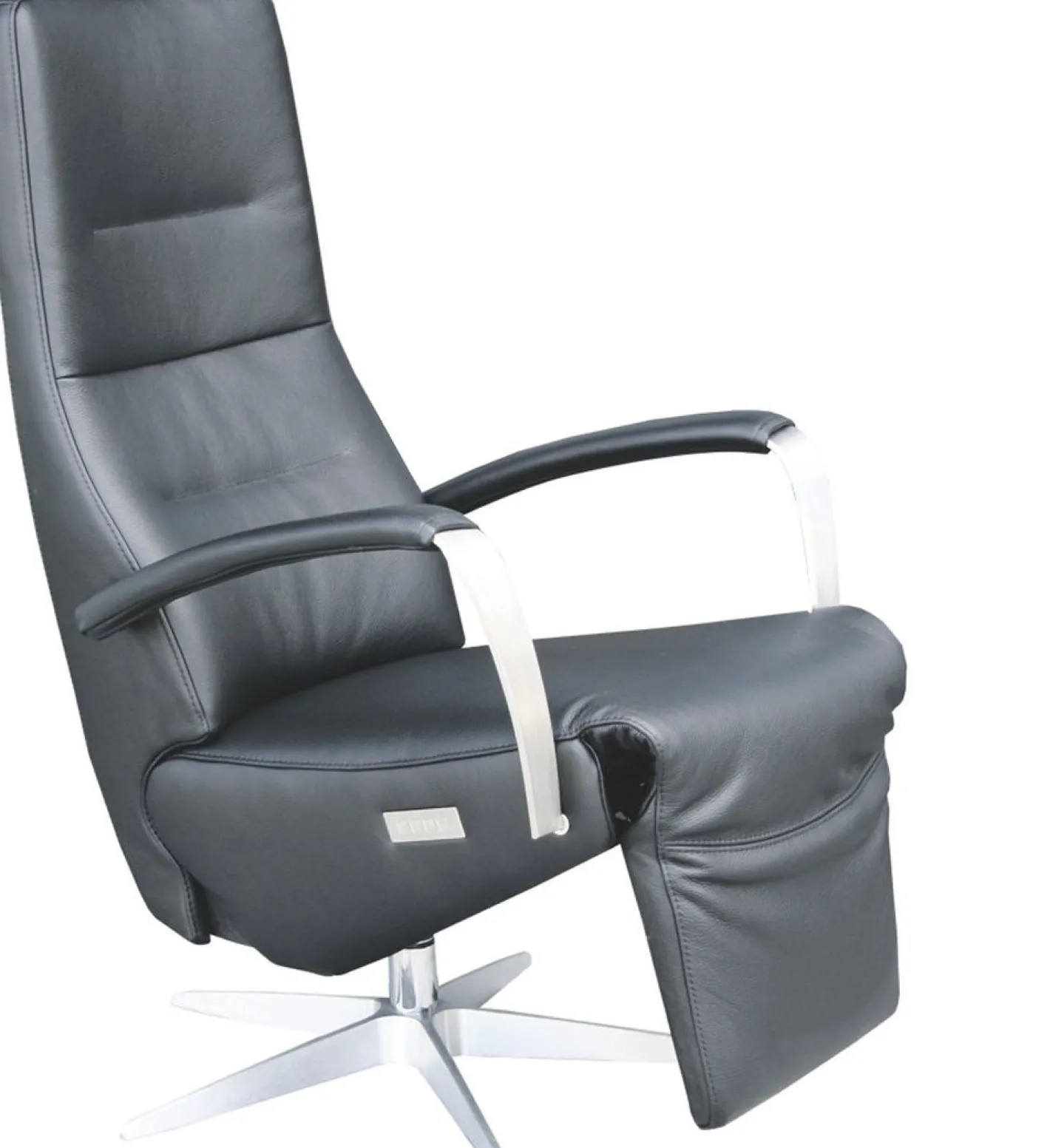 Clearance Movani Savona Relaxfauteuil Zwart, Zilver