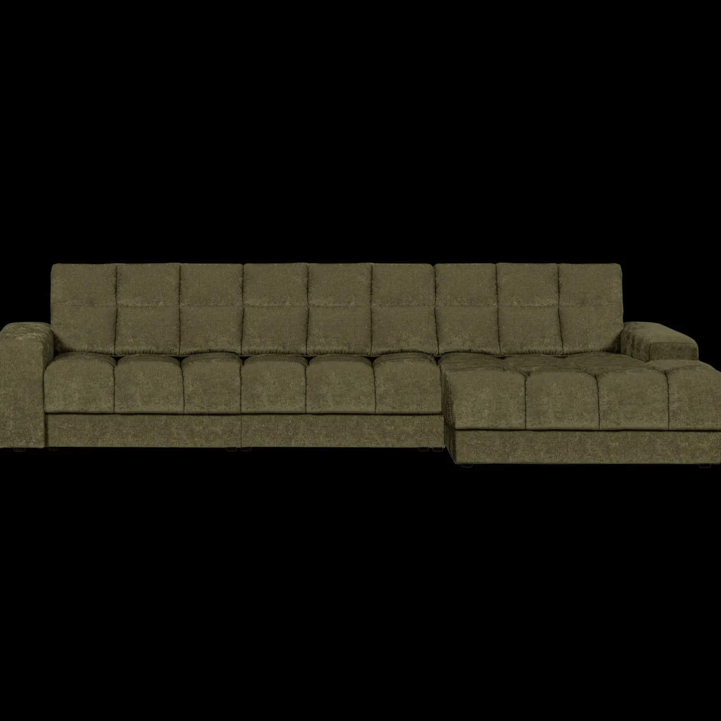 Best WOOOD Second Date Chaise Longue Green