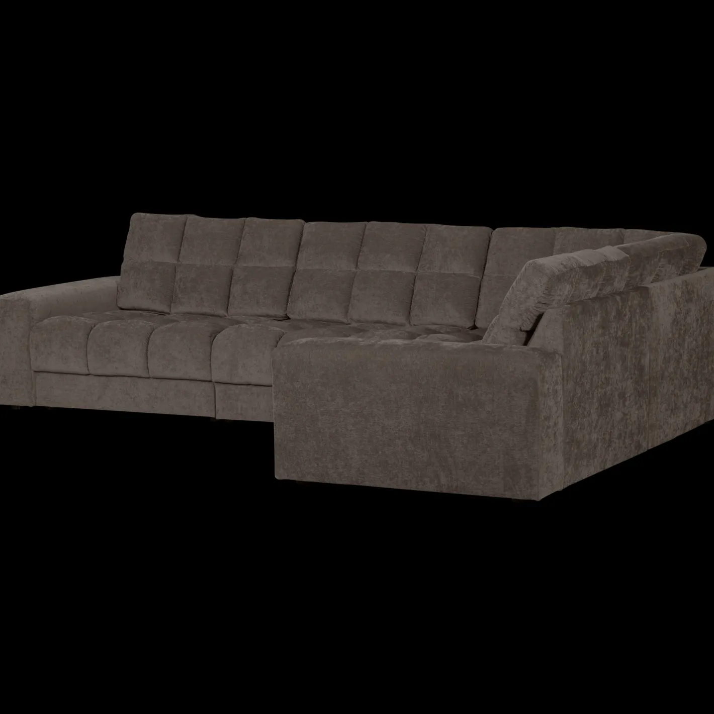 Sale WOOOD Second Date Hoekbank Warm Grey